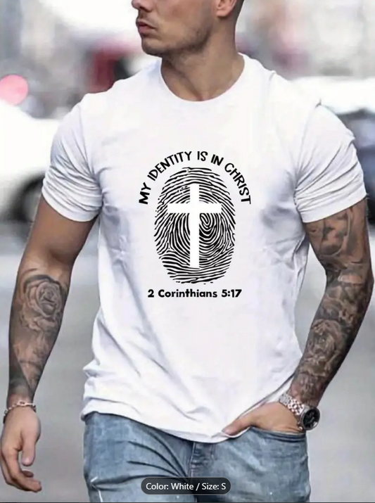 Tshirt Män- 2 Kor 5:17